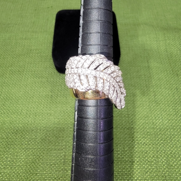 Sonia B Feather/Leaf Ring - Picture 5 of 10